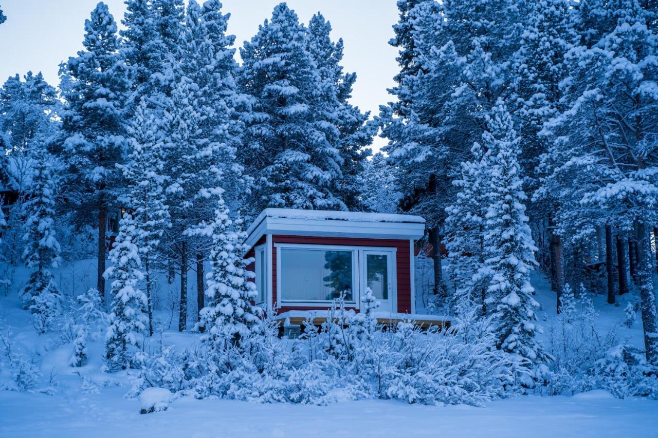 Вилла Aurora Camp Kurravaara Экстерьер фото