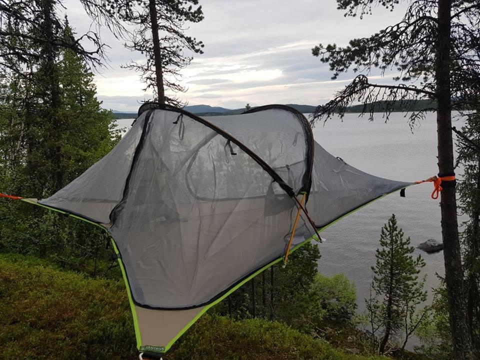 Вилла Aurora Camp Kurravaara Экстерьер фото