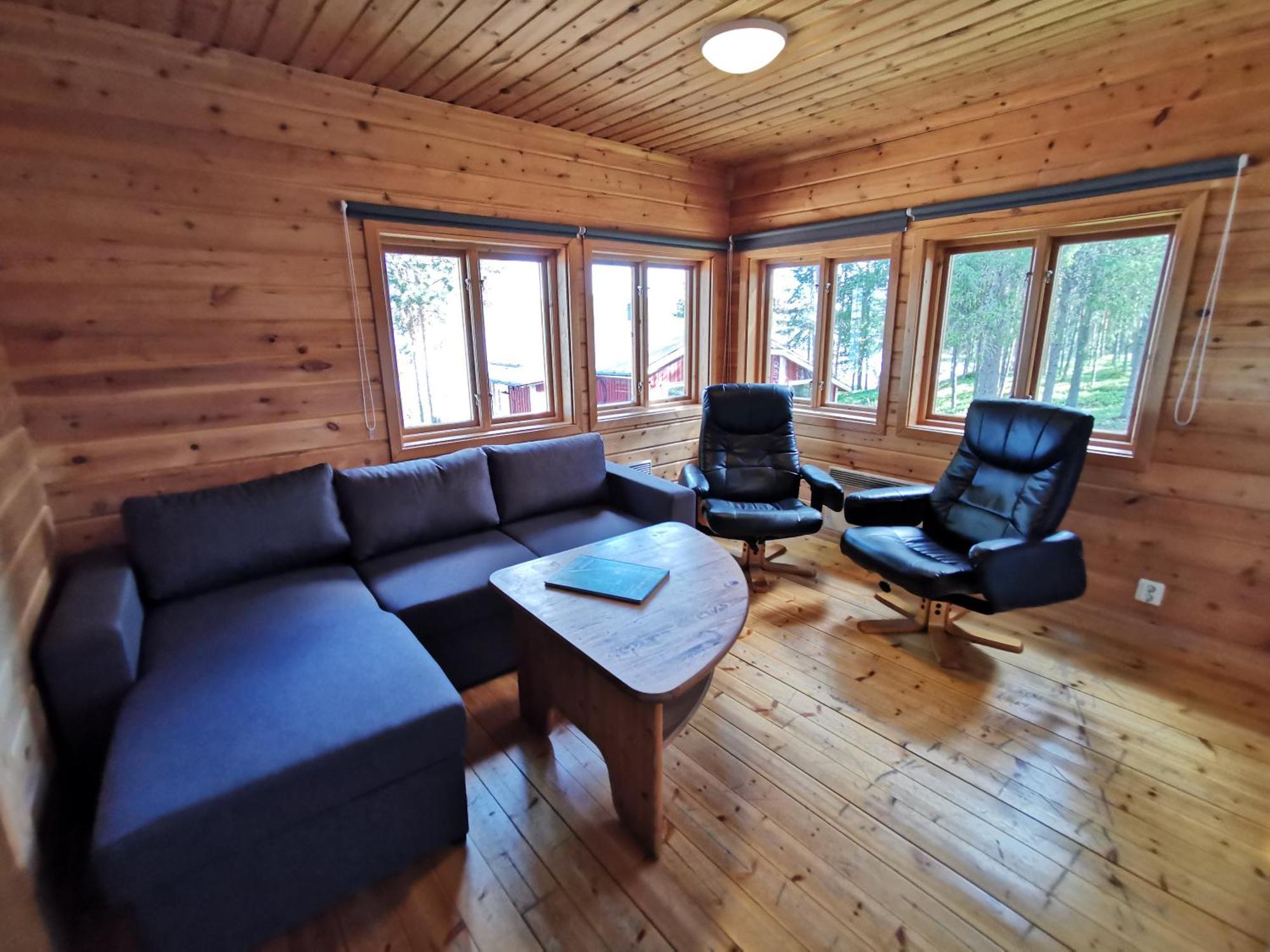 Вилла Aurora Camp Kurravaara Экстерьер фото