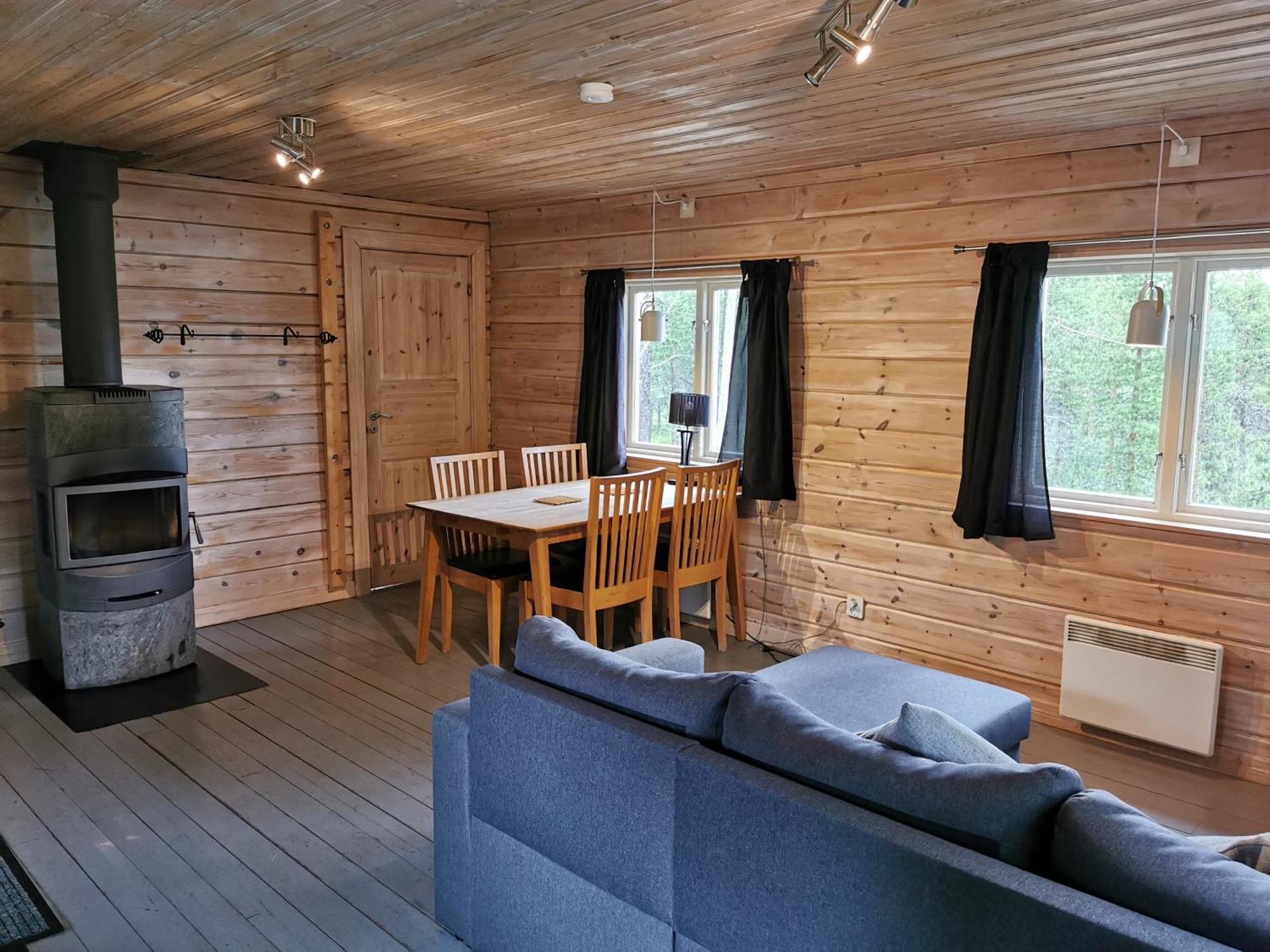 Вилла Aurora Camp Kurravaara Экстерьер фото