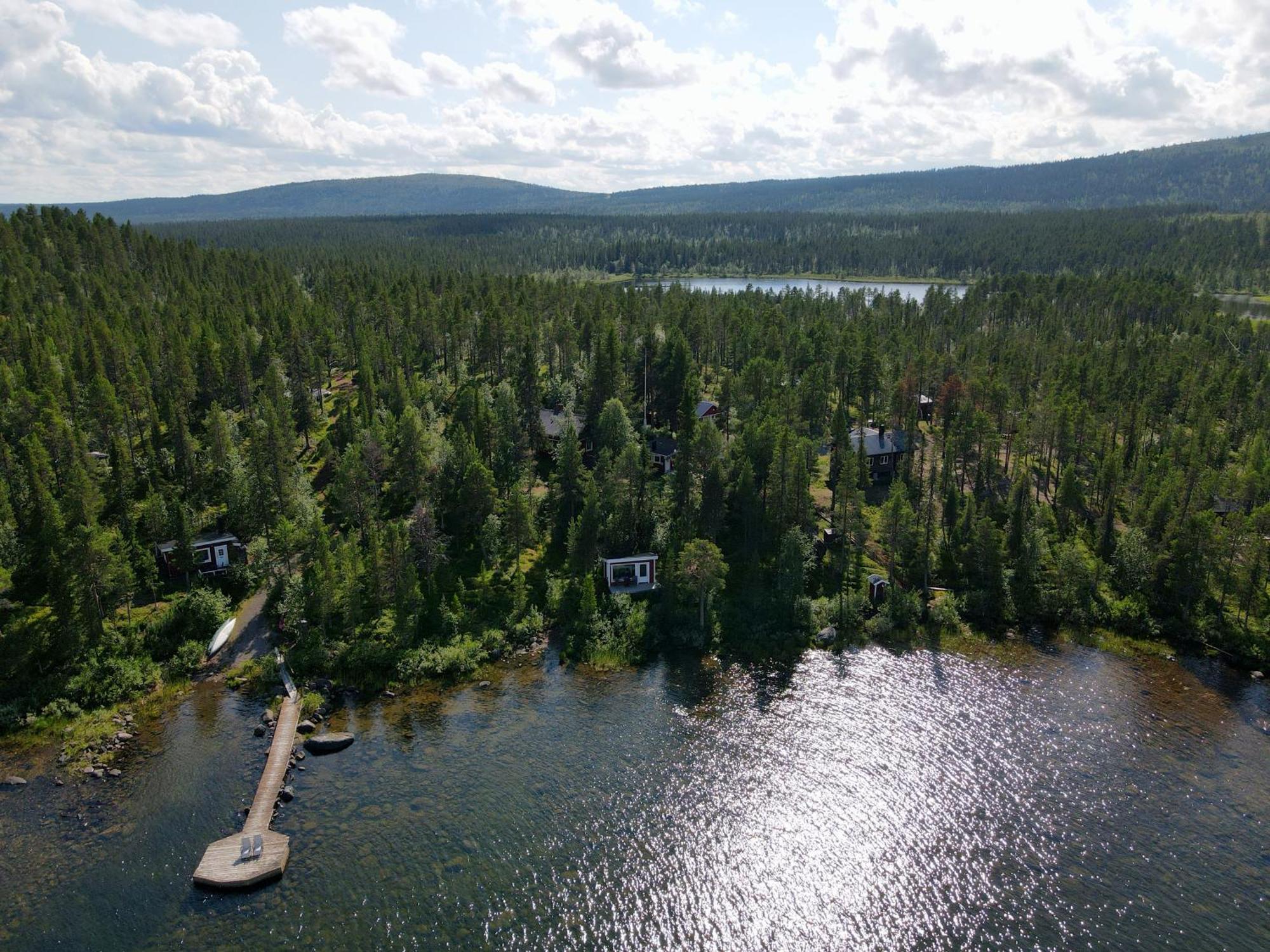 Вилла Aurora Camp Kurravaara Экстерьер фото