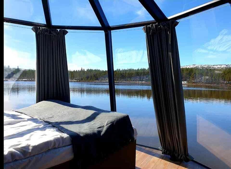 Вилла Aurora Camp Kurravaara Экстерьер фото